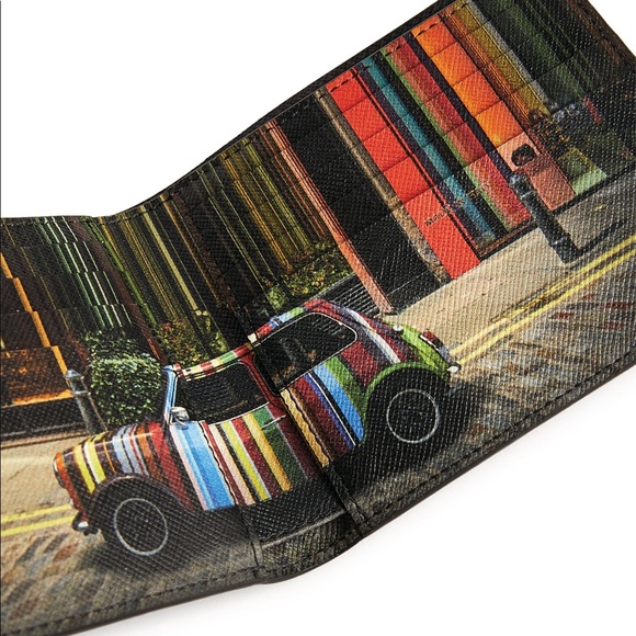 Brand New Limited Edition Paul Smith “Mini Cooper Bi-fold wallet w/coin pouch) - Picture 8 of 8